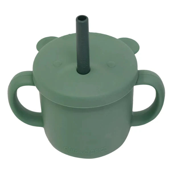 Grow With Me Silicone Bear Cup