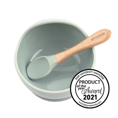Silicone Bowl + Spoon Set