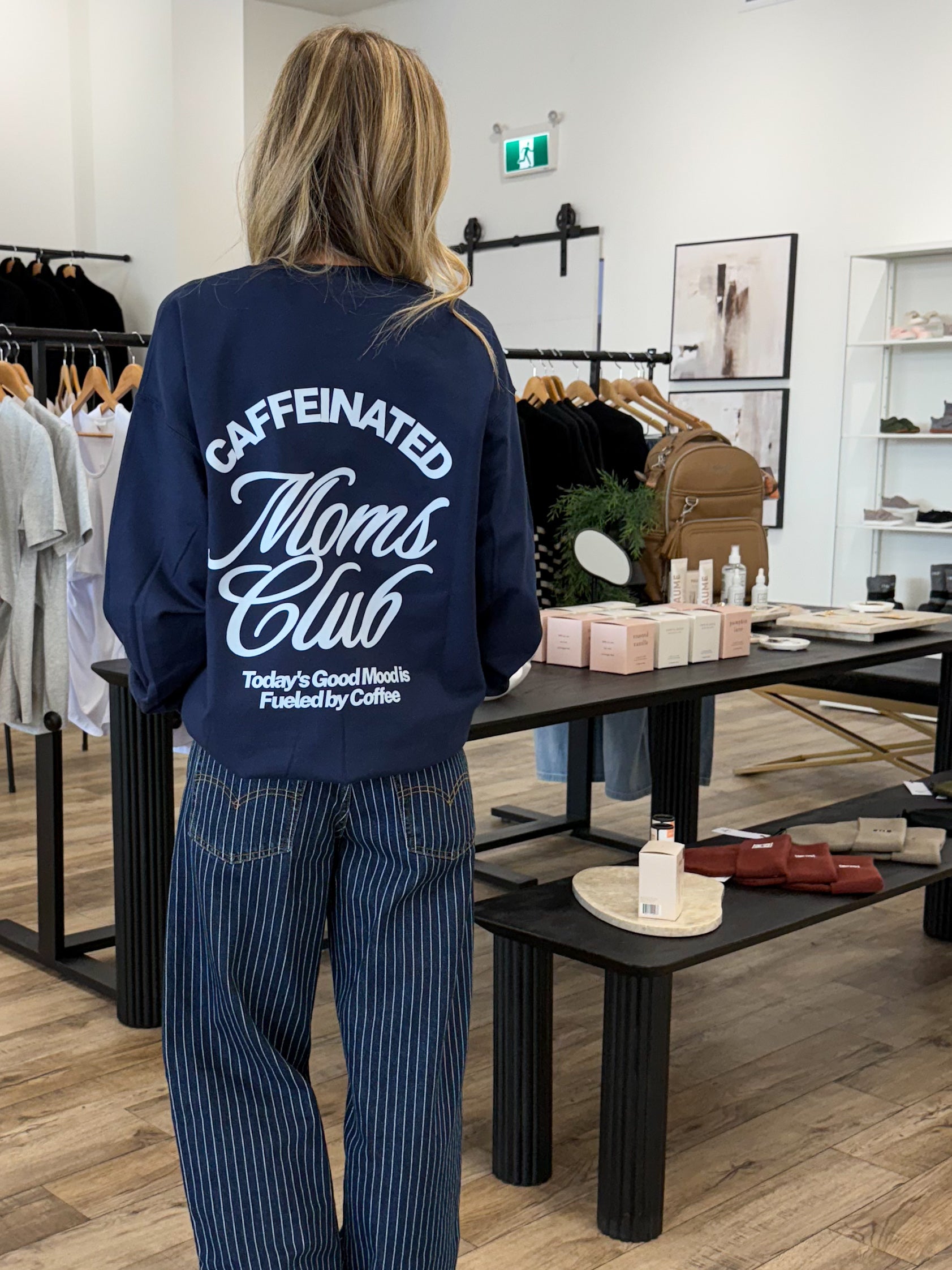 Caffeinated Moms - Crewneck