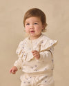 Ruffle Fleece Sweatshirt