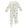 Organic Zipper Footie