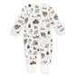 Organic Zipper Romper