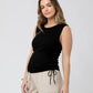 Jodie Ruched Rib Tank