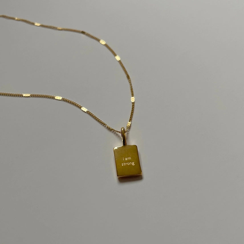 I Am Strong Necklace
