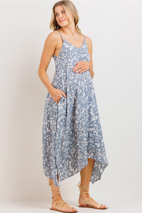 Asymmetric Midi Dress