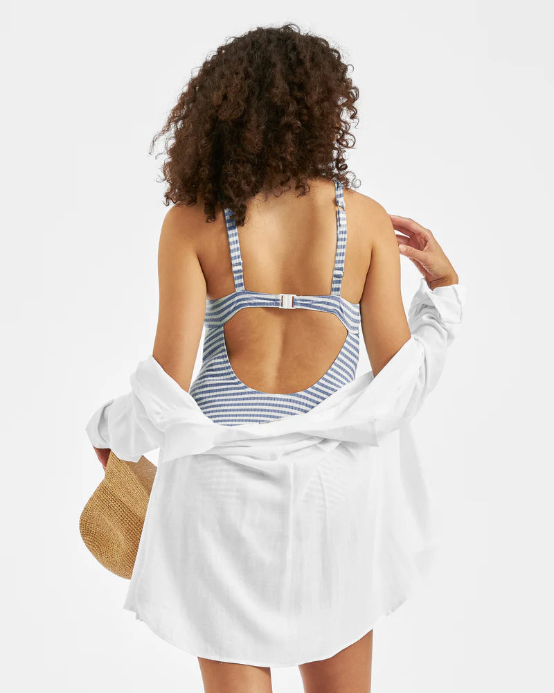 Dune Stripe One Piece Swimsuit