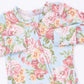 Ruffle Back Zipper Footie