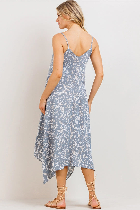 Asymmetric Midi Dress