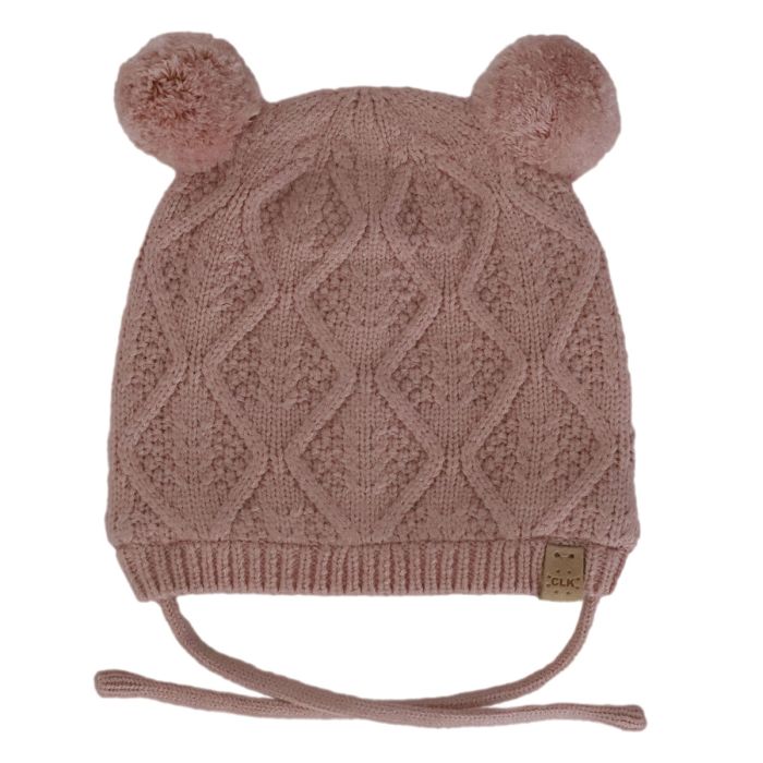 Knit Hat 2 Pom