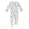 Organic Zipper Footie