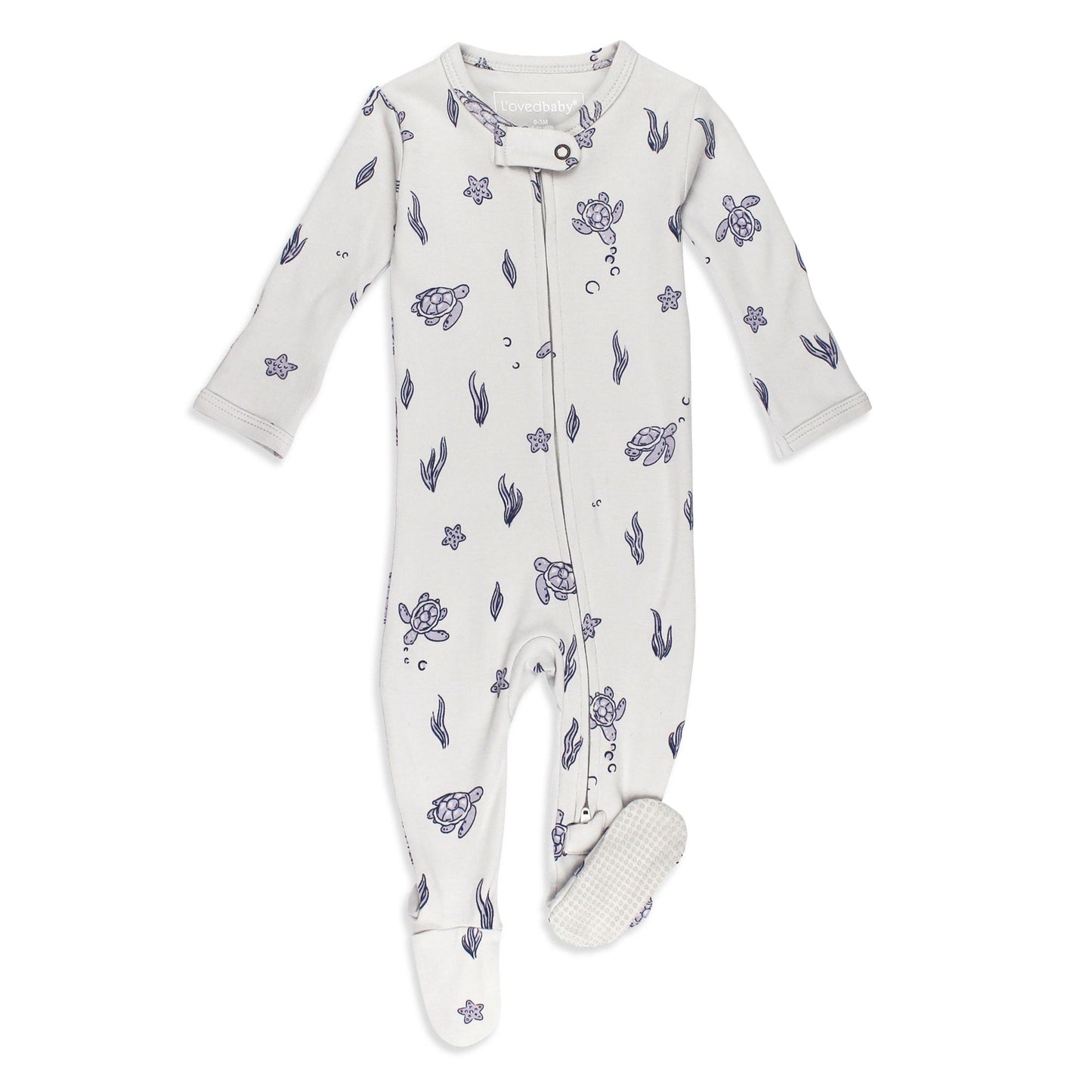 Organic Zipper Footie