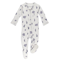 Organic Zipper Footie