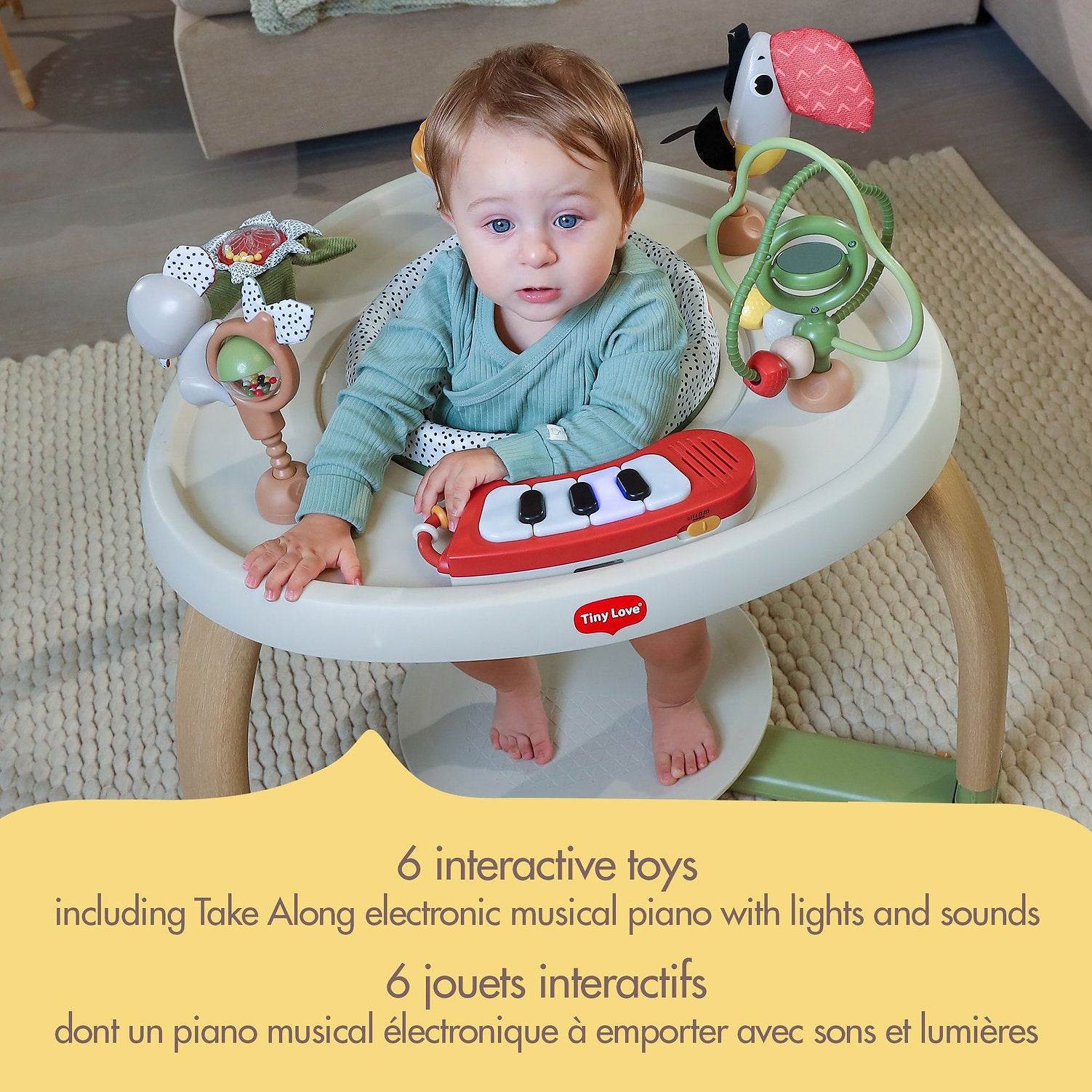 5-in-1 Here I Grow Stationary Activity Center