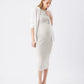 Noa Rib Knit Nursing Dress