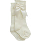 High Rise Bow Socks
