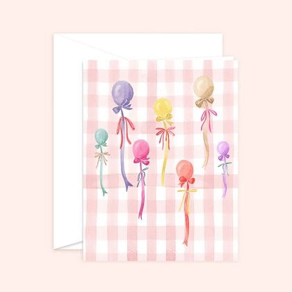 Bows Balloons & Gingham