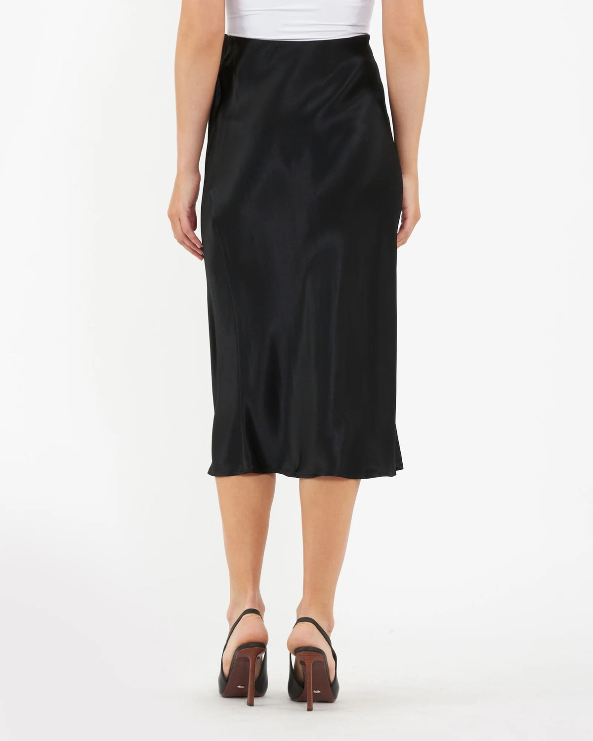 Crystal Satin Skirt