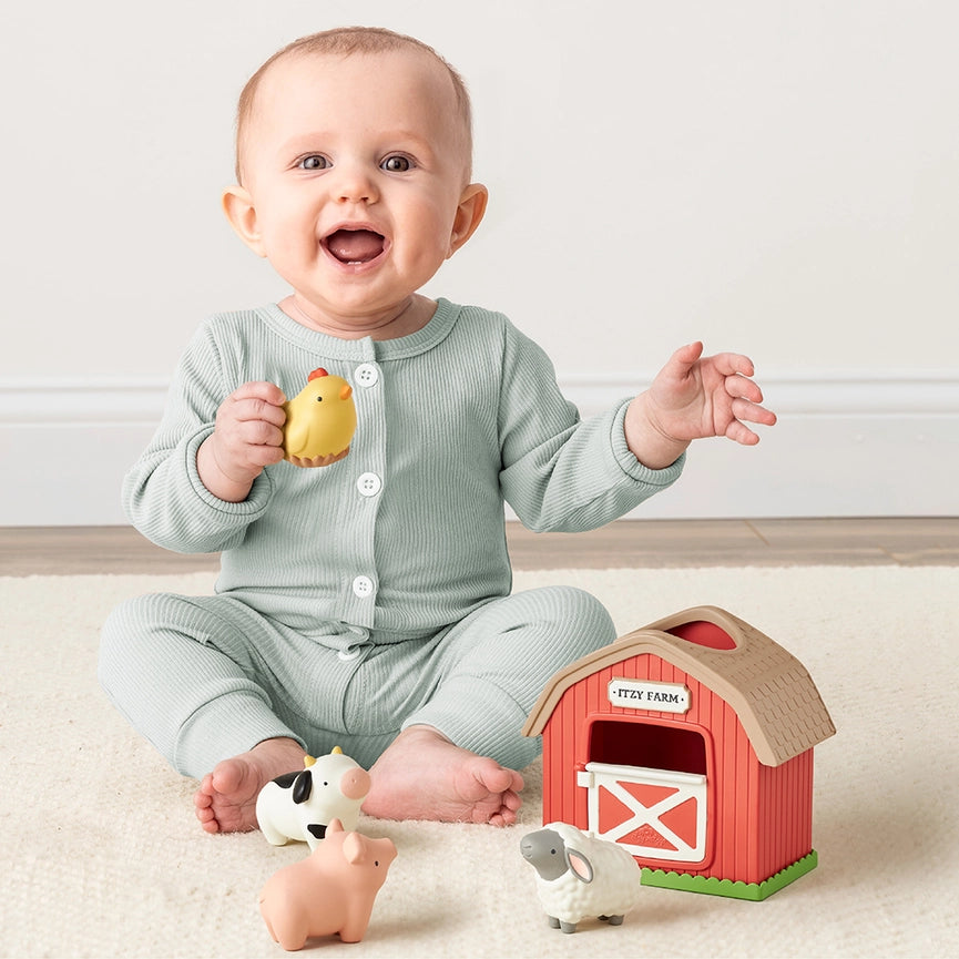 Itzy Play Barn Spill and Fill Activity Toy
