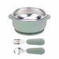Stainless Steel Bowl + Utensils