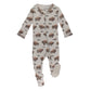 Organic Zipper Footie