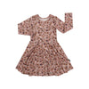 Long Sleeve Twirl Dress