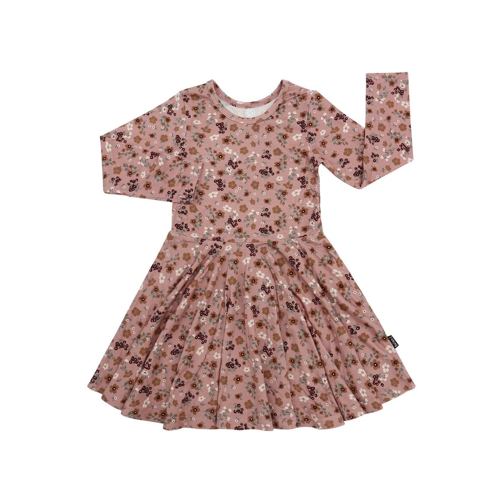 Long Sleeve Twirl Dress