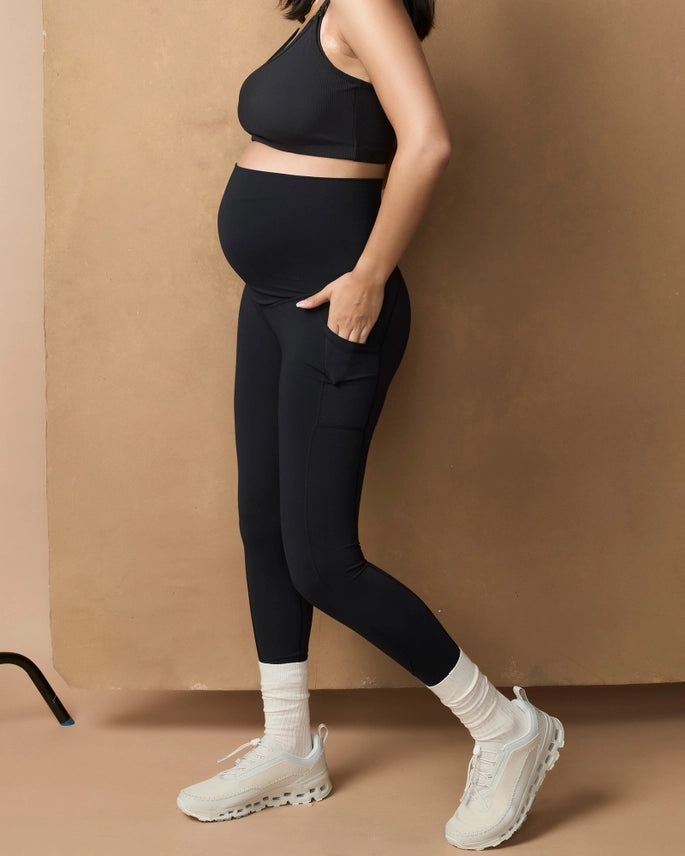 Active Over Belly Pocket Legging