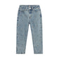Mom Fit Embroidery Denim