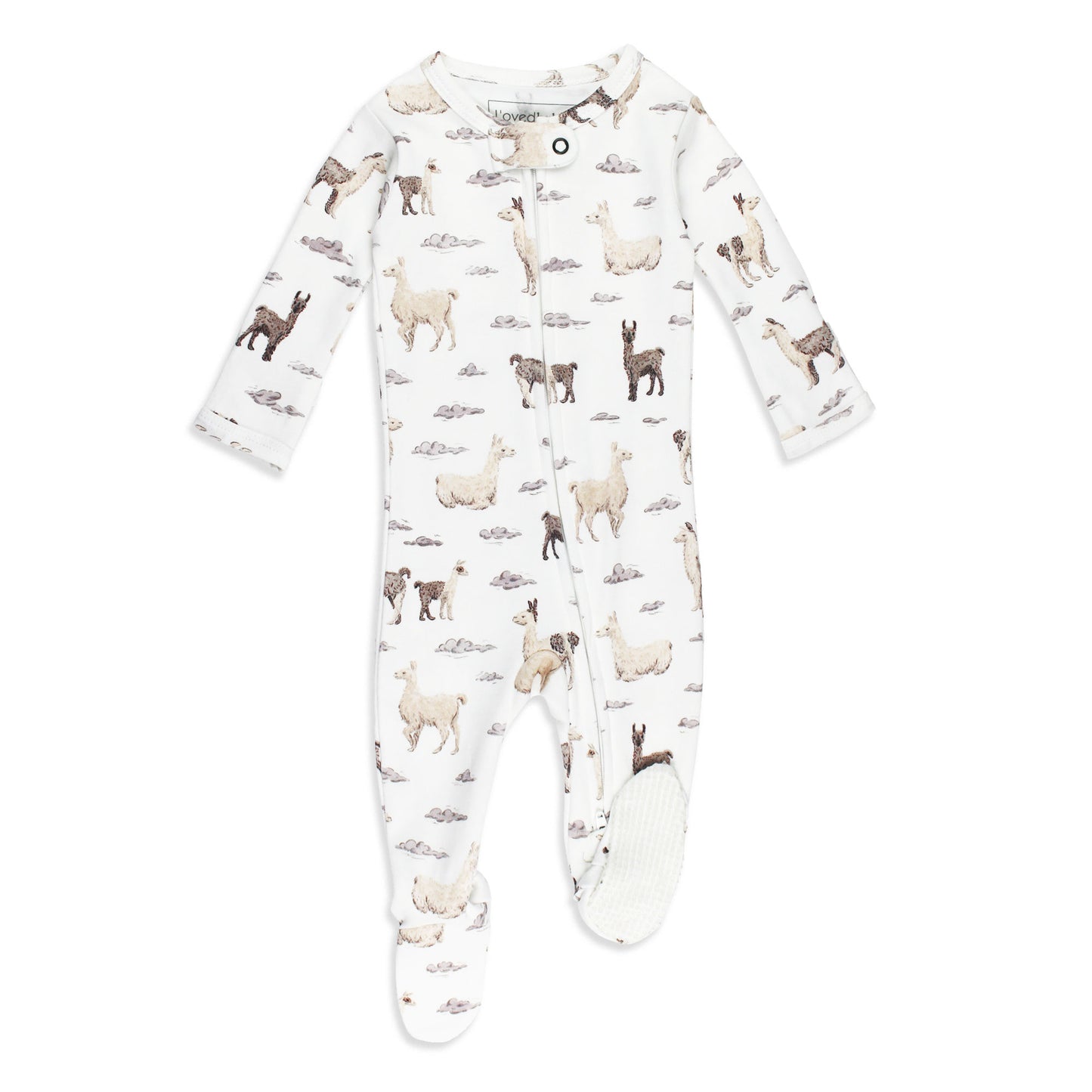 Organic Zipper Footie