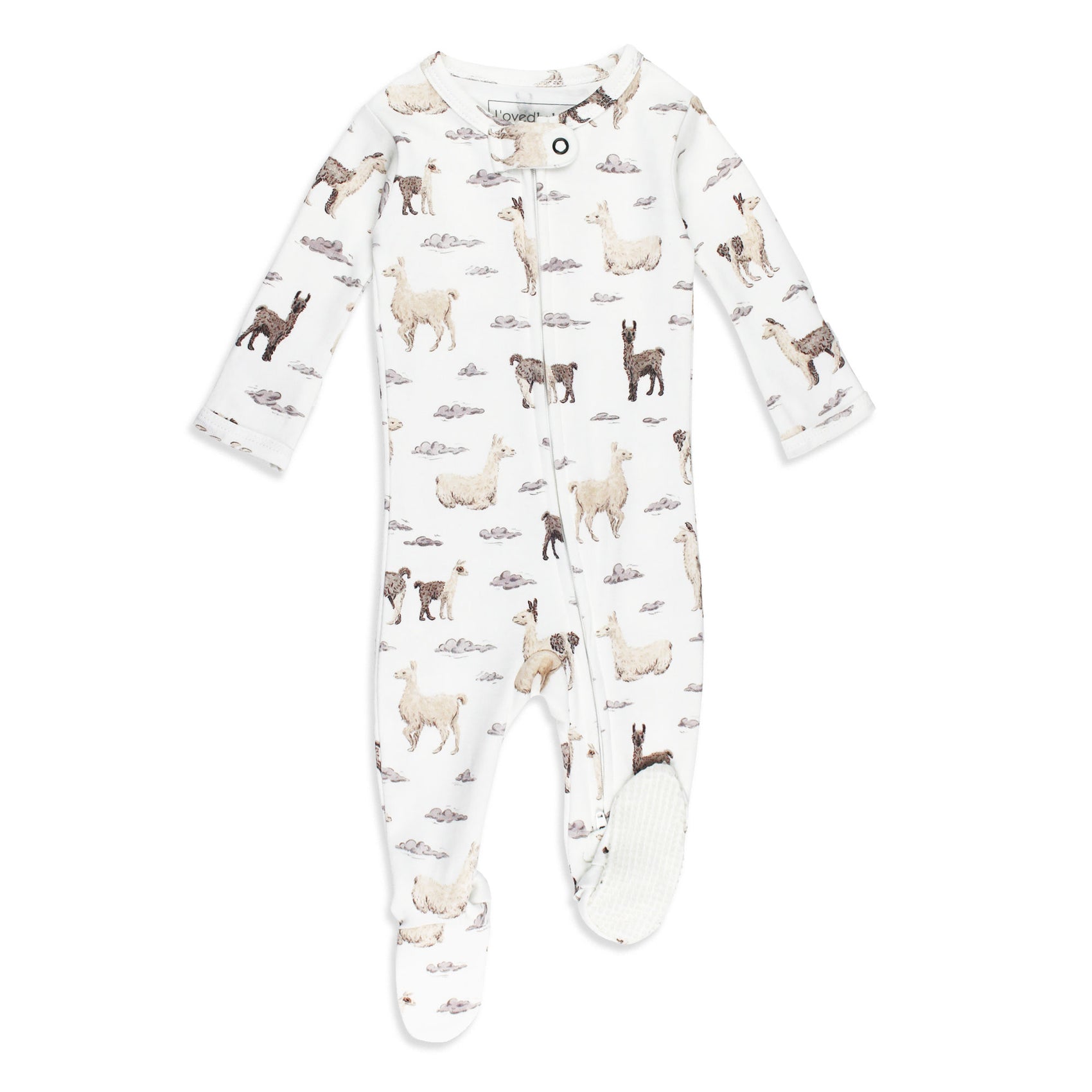 Organic Zipper Footie