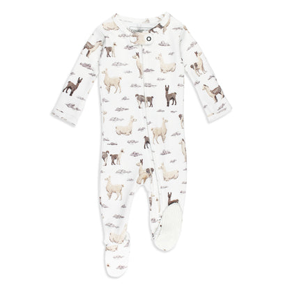 Organic Zipper Footie