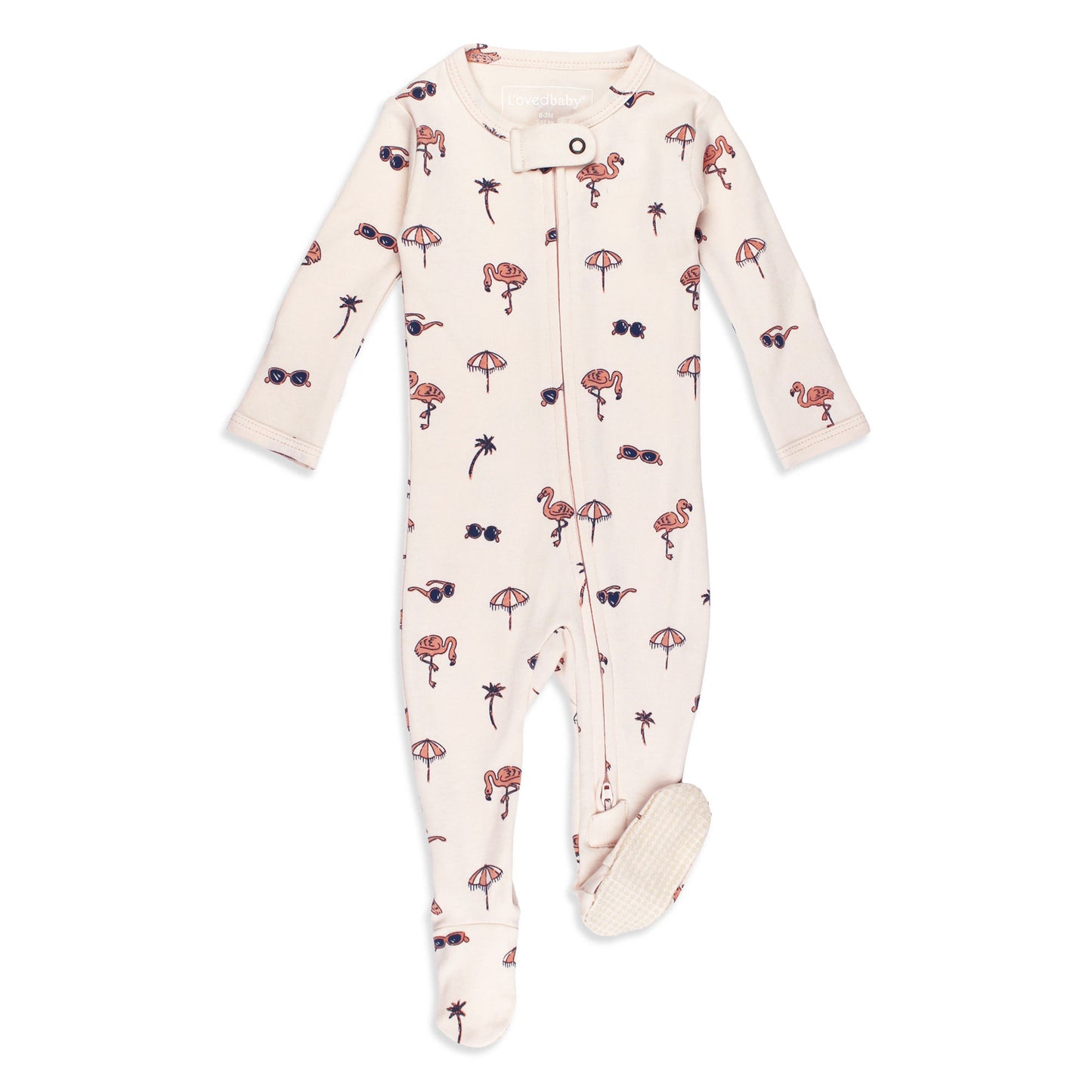 Organic Zipper Footie