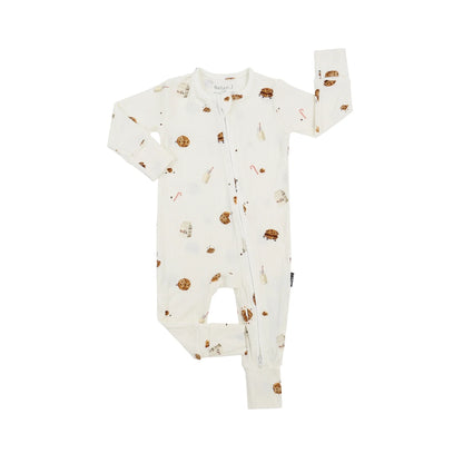 Ribbed Bamboo Footless Sleeper