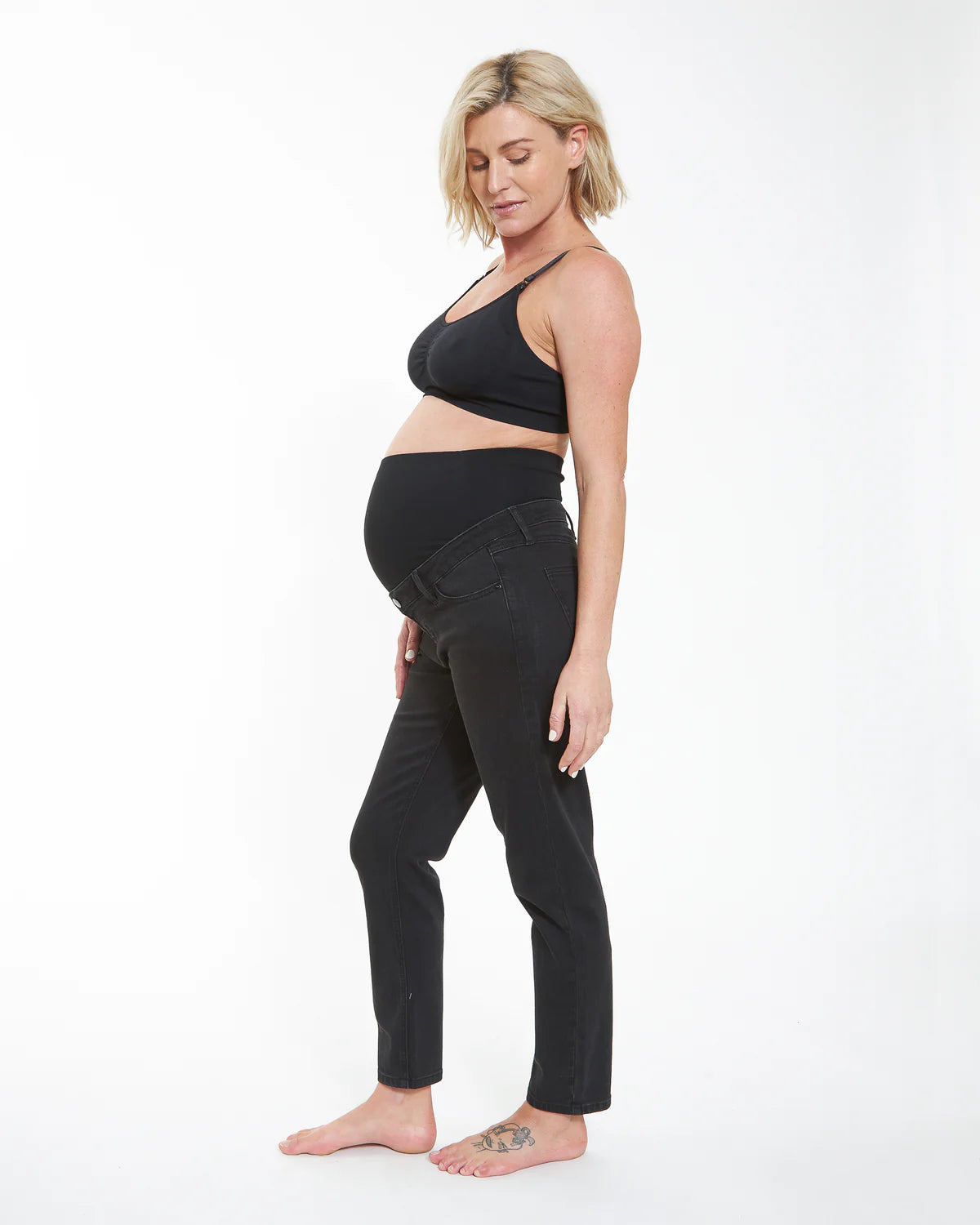 Hunter Over The Bump Crop Jean