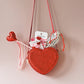 Love Heart Glitter Clips
