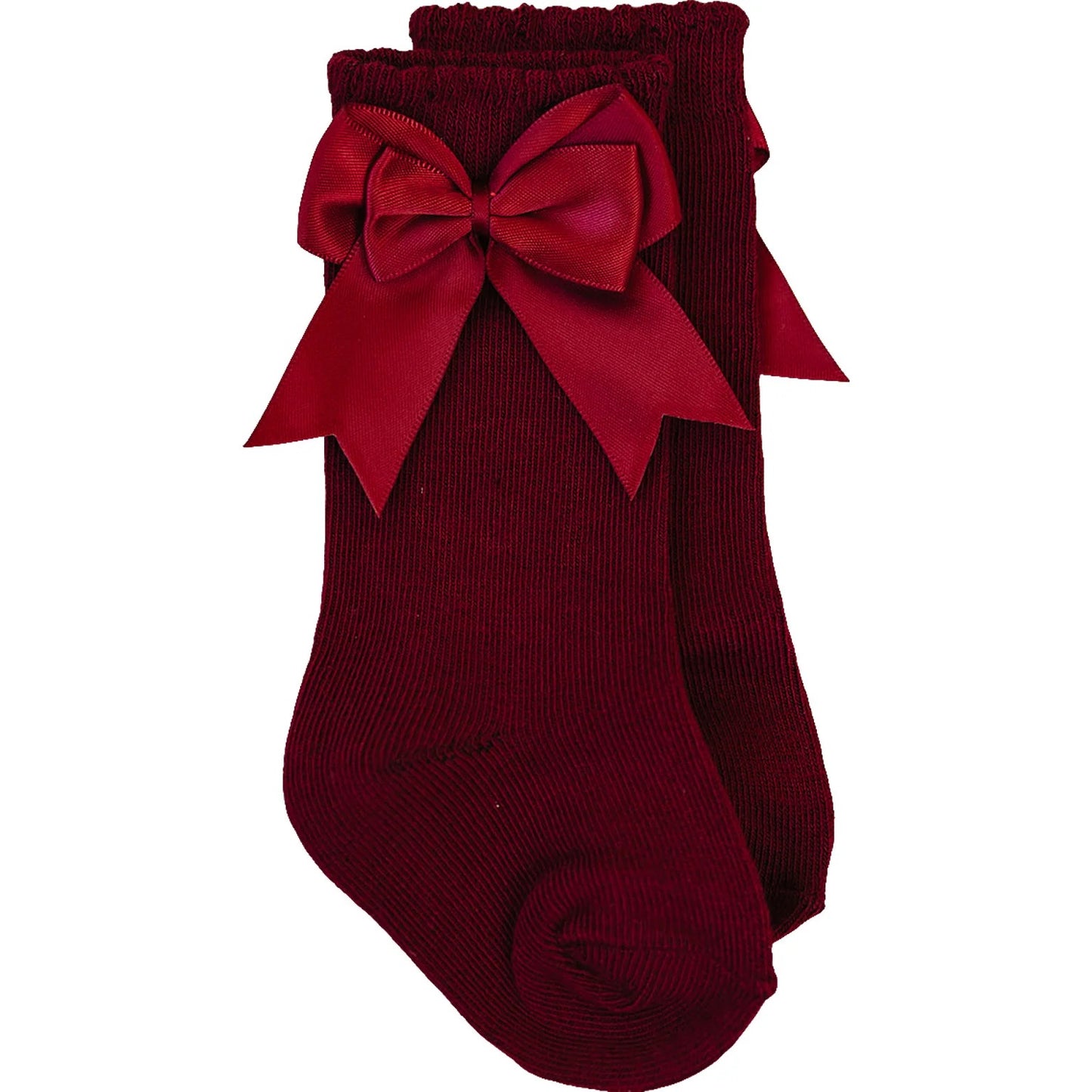 High Rise Bow Socks