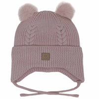 Knit Soft Touch 2 Pom Hat