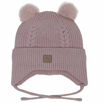 Knit Soft Touch 2 Pom Hat