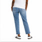 Straight Leg Ankle Denim