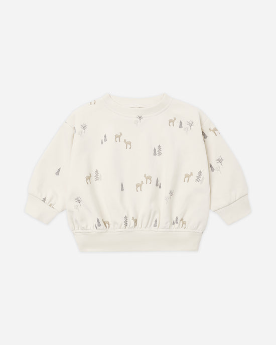 Relaxed Sweatshirt Deer