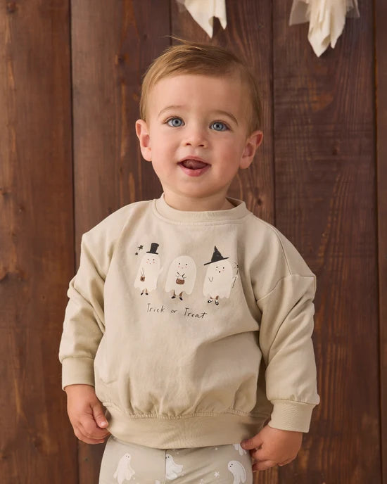 Fleece Sweatshirt Trick or Treat