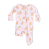 Ruffle Zipper Footie