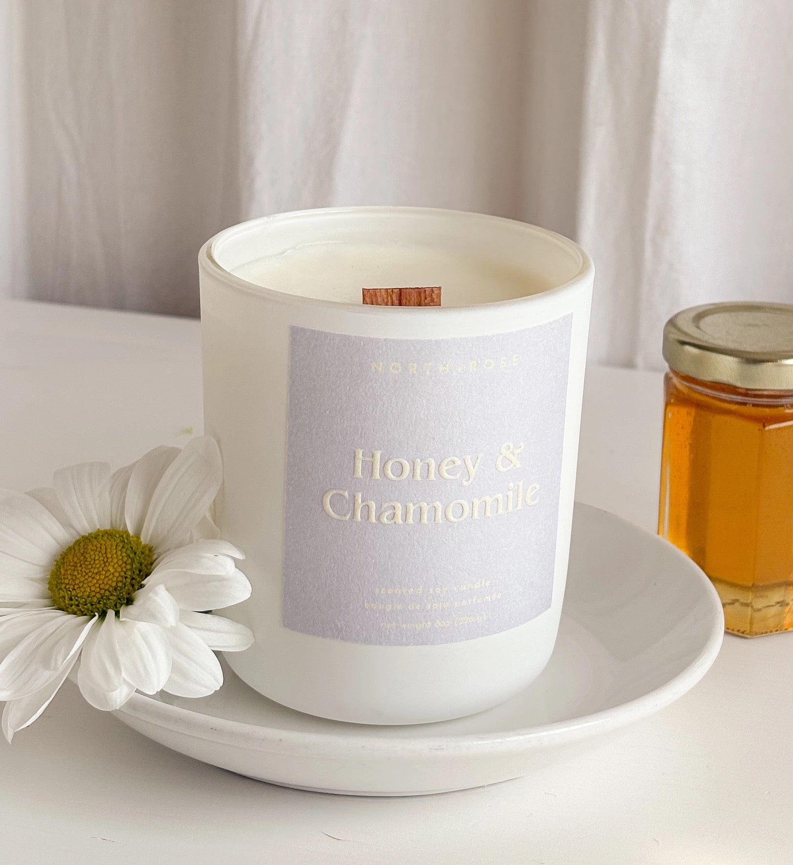 Honey & Chamomile Candle 8oz