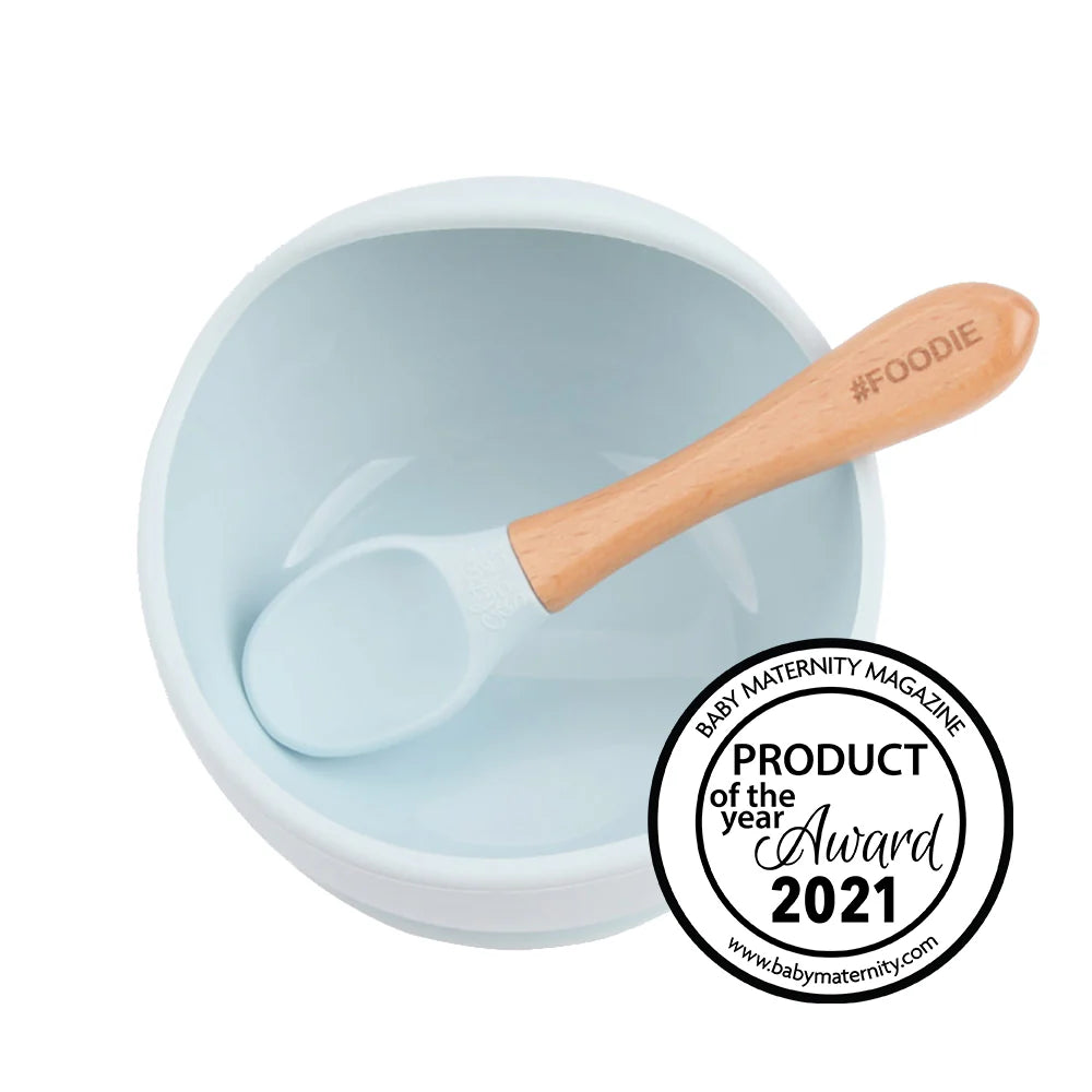 Silicone Bowl + Spoon Set