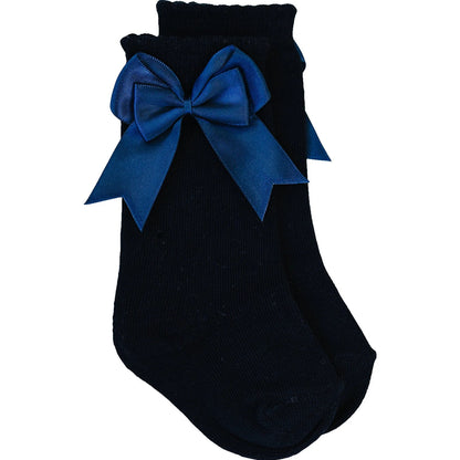 High Rise Bow Socks