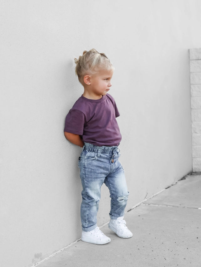 Paperbag Waist Denim