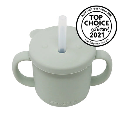 Grow With Me Silicone Bear Cup