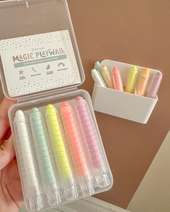 Dustless Chalk Crayons & Holder