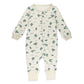 Organic Zipper Romper