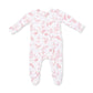 Ruffle Back Zipper Footie